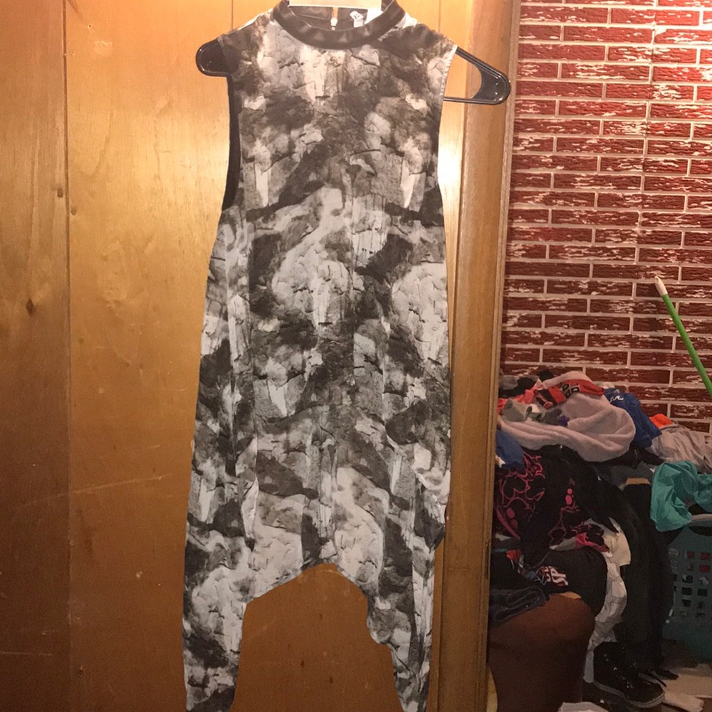 A marble grey,black shirt